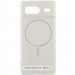 Чехол Silicone Cover Lakshmi Full Camera (AA) with Magnetic Fit для Google Pixel 8a (Белый / White)
