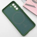 Фото Чехол Silicone Cover Lakshmi Full Camera (AA) with Magnetic Fit для Samsung Galaxy S21 FE (Зеленый / Dark green) в магазине vchehle.ua