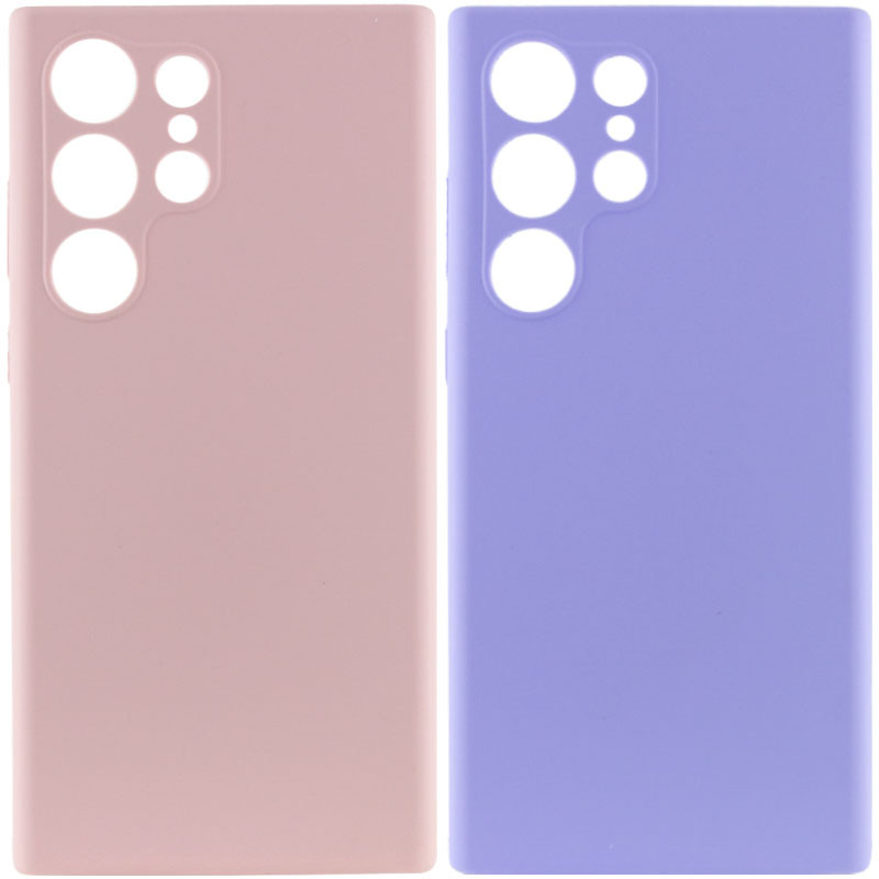 Чехол Silicone Cover Lakshmi Full Camera (AAA) для Samsung Galaxy S23 Ultra