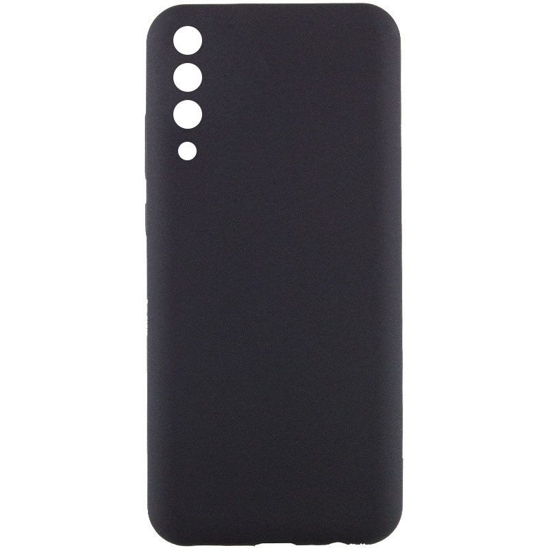 Чохол Silicone Cover Lakshmi Full Camera (AAA) на Samsung Galaxy A50 (A505F) / A50s / A30s (Чорний / Black)