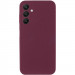 Чехол Silicone Cover Lakshmi Full Camera (AAA) для Samsung Galaxy A37 5G (Бордовый / Plum)