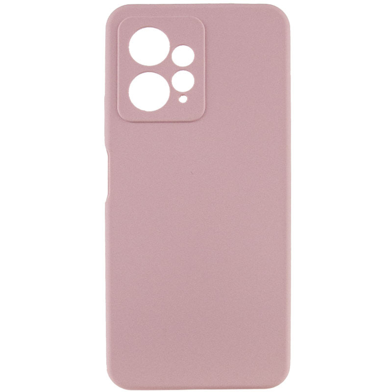 Чохол Silicone Cover Lakshmi Full Camera (AAA) на Xiaomi Redmi Note 12 4G (Рожевий / Pink Sand)