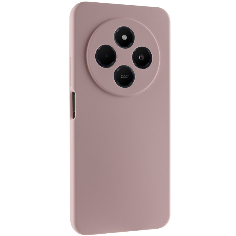 Чехол Silicone Cover Lakshmi Full Camera (AAA) для Xiaomi Redmi 14C / Poco C75 (Розовый / Pink Sand)