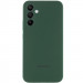 Чехол Silicone Cover Lakshmi Full Camera (AAA) with Logo для Samsung Galaxy S25+ (Зеленый / Cyprus Green)
