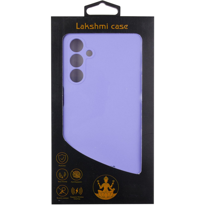 Фото Чехол Silicone Cover Lakshmi Full Camera (AAA) with Logo для Samsung Galaxy S25 FE (Сиреневый / Dasheen) на vchehle.ua