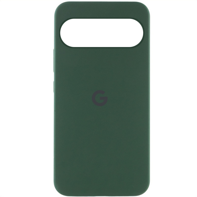Чохол Silicone Cover Lakshmi (AAA) with Logo на Google Pixel 10 / 10 Pro (Зелений / Cyprus Green)