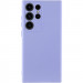 Чехол Silicone Cover Ummi Lakshmi Full Camera (AA) для Samsung Galaxy S24 Ultra (Сиреневый / Dasheen)