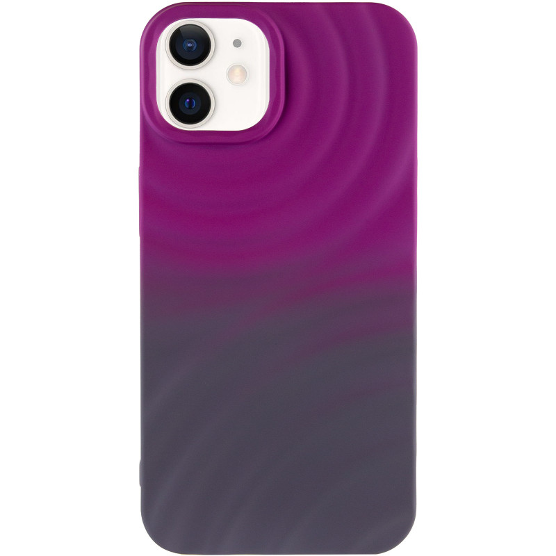 Фото Чехол TPU ColorWave для Apple iPhone 12 Pro / 12 (6.1") (Purple / Gray) на vchehle.ua