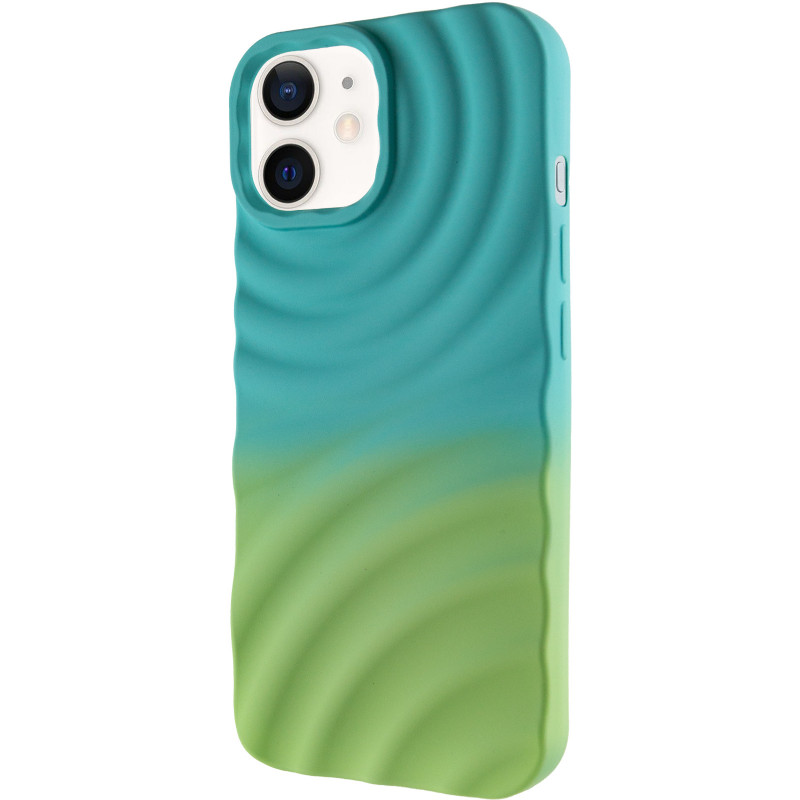 Чехол TPU ColorWave для Apple iPhone 12 Pro / 12 (6.1") (Marine Green / Mint)
