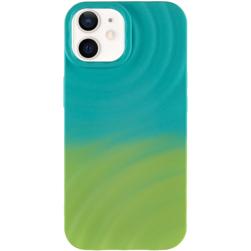 Фото Чехол TPU ColorWave для Apple iPhone 12 Pro / 12 (6.1") (Marine Green / Mint) на vchehle.ua