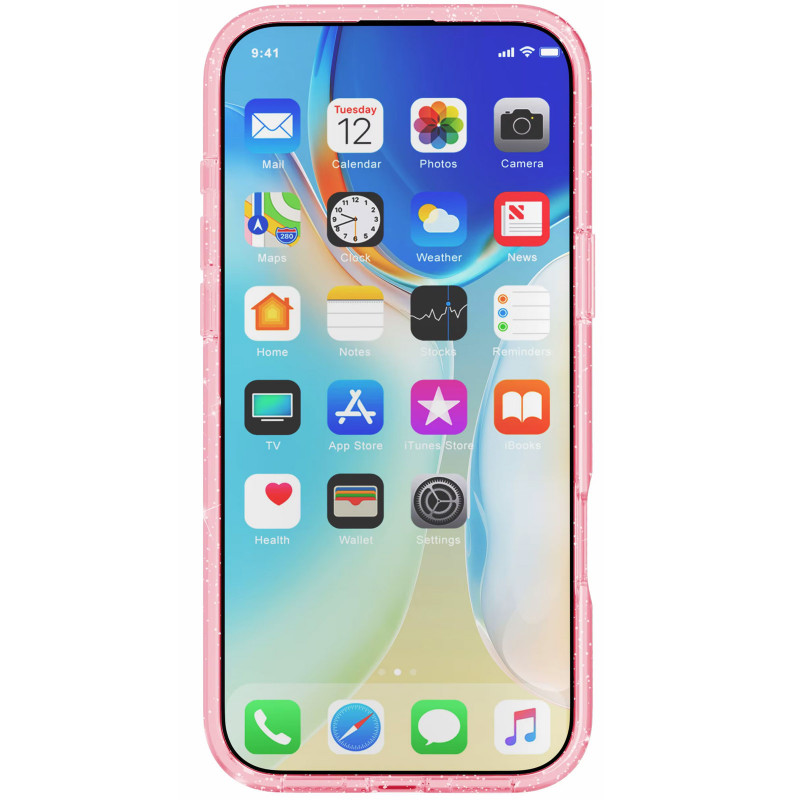 Фото Чохол TPU Eclipse Sparkle Magnetic Fit на Apple iPhone 17 Pro Max (6.9") (Pink) в маназині vchehle.ua