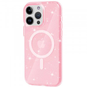 Чехол TPU Galaxy Sparkle Magnetic Fit для Apple iPhone 14 Pro Max (6.7")