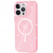Чехол TPU Galaxy Sparkle Magnetic Fit для Apple iPhone 14 Pro Max (6.7") (Pink+Glitter)