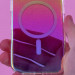 Фото Чехол TPU Galaxy Sparkle Magnetic Fit для Apple iPhone 16e / 17e (6.1") (Chroma+Glitter) в магазине vchehle.ua