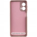 Фото Чохол TPU GETMAN Liquid Silk Full Camera на Motorola Moto G24 (Рожевий / Pink Sand) в маназині vchehle.ua