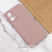 Чохол TPU GETMAN Liquid Silk Full Camera на Motorola Moto G24 (Рожевий / Pink Sand) в магазині vchehle.ua