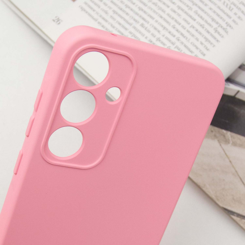 Купить Чехол TPU GETMAN Liquid Silk Full Camera для Samsung Galaxy S24 (Розовый / Pink) на vchehle.ua