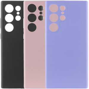 Чохол TPU GETMAN Liquid Silk Full Camera на Samsung Galaxy S24 Ultra