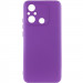 Чехол TPU GETMAN Liquid Silk Full Camera для Xiaomi Redmi 12C (Фиолетовый / Purple)