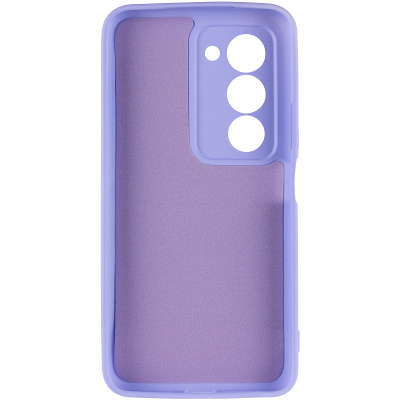 Фото Чехол TPU GETMAN Liquid Silk Full Camera для Xiaomi Redmi 15 (Global) (Сиреневый / Light purple) в магазине vchehle.ua