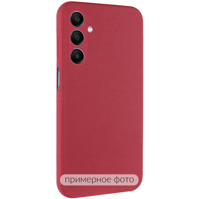 Чехол TPU GETMAN Liquid Silk Full Camera для ZTE Blade A56 (Красный / Dark Red)