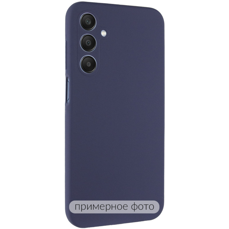 Чехол TPU GETMAN Liquid Silk Full Camera для ZTE Blade A56 (Синий / Midnight Blue)