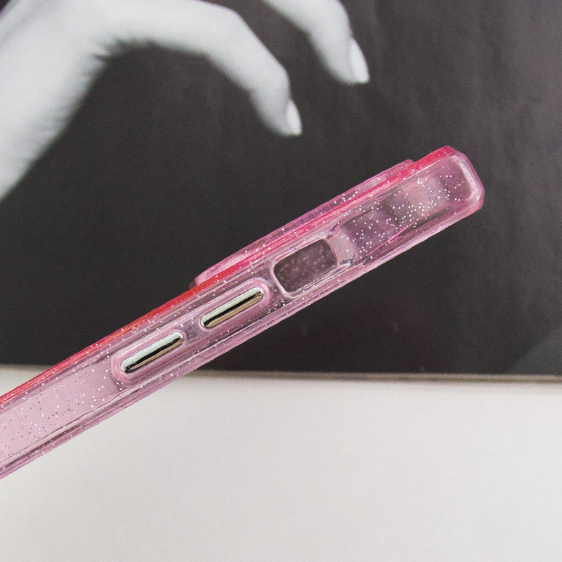 Фото Чехол TPU Radiance with Magnetic Fit для Apple iPhone 16 Pro Max (6.9") (Pink) на vchehle.ua