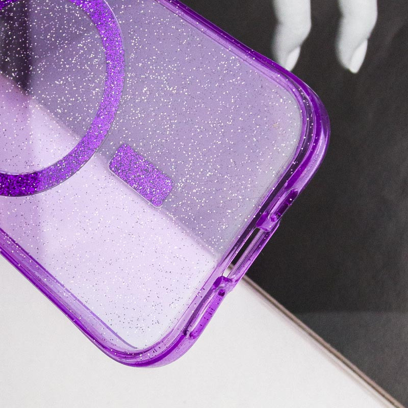 Фото Чехол TPU Radiance with Magnetic Fit для Apple iPhone 16 Pro Max (6.9") (Purple) в магазине vchehle.ua