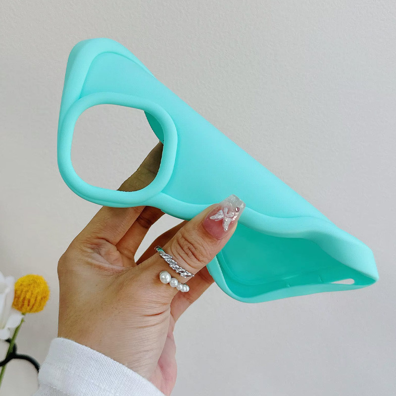 Фото Чехол TPU Ripple для Apple iPhone 14 Plus / 15 Plus (6.7") (Turquoise) на vchehle.ua