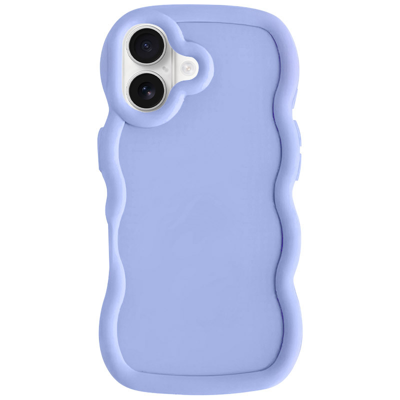 Чехол TPU Ripple для Apple iPhone 16 Plus (6.7") (Lilac Blue)