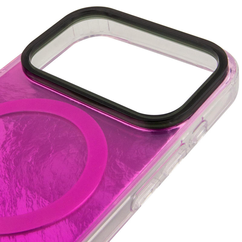 Чехол TPU Shiny Mountain Magnetic Fit для Apple iPhone 17 Pro Max (6.9") (Pink) в магазине vchehle.ua