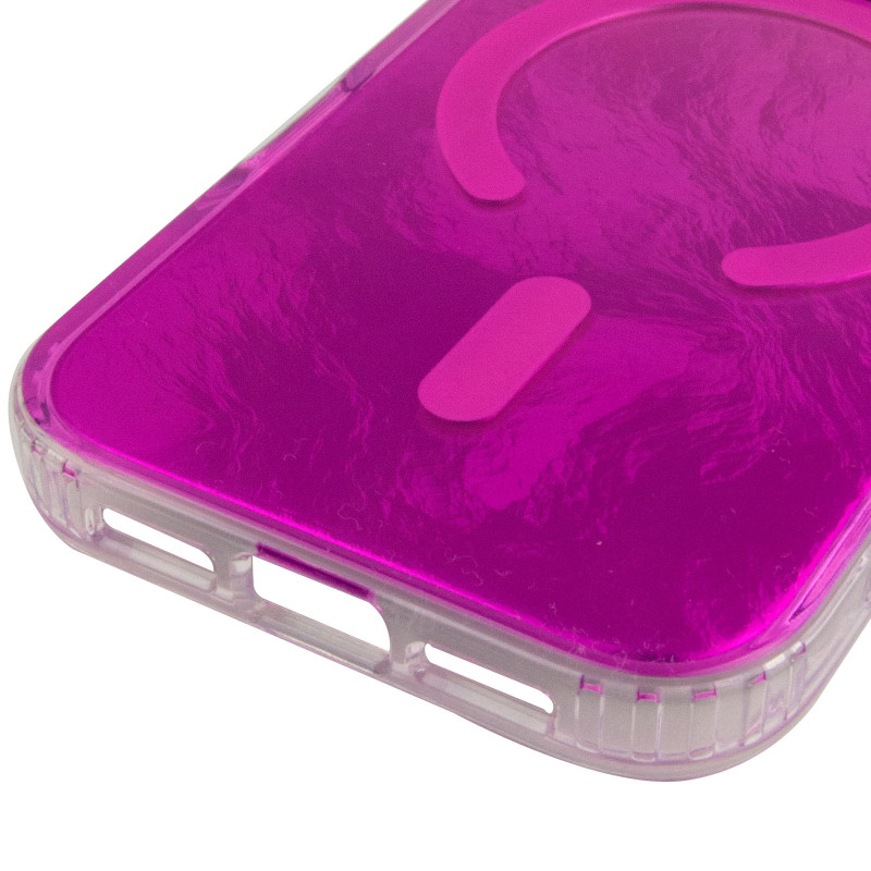 Купить Чехол TPU Shiny Mountain Magnetic Fit для Apple iPhone 17 Pro Max (6.9") (Pink) на vchehle.ua