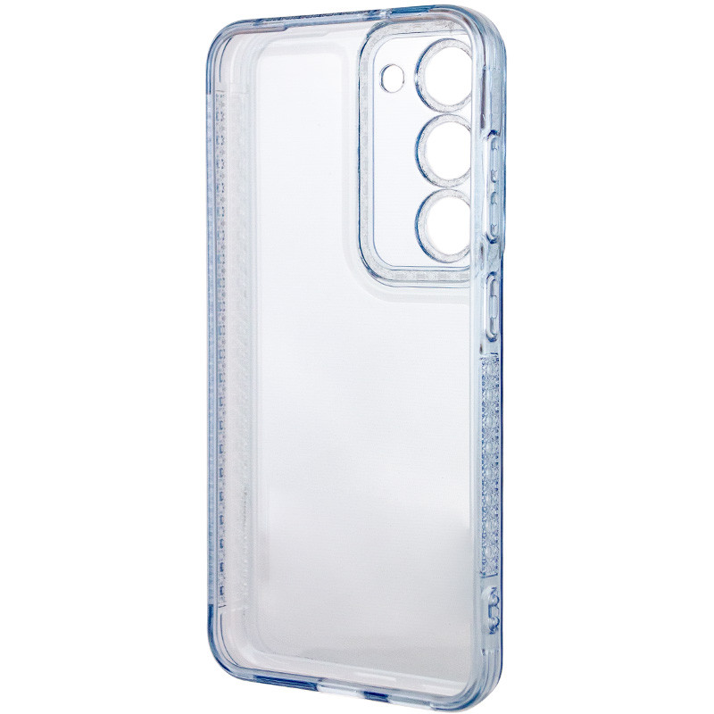 Фото Чехол TPU Starfall Clear для Samsung Galaxy S23 (Голубой) в магазине vchehle.ua