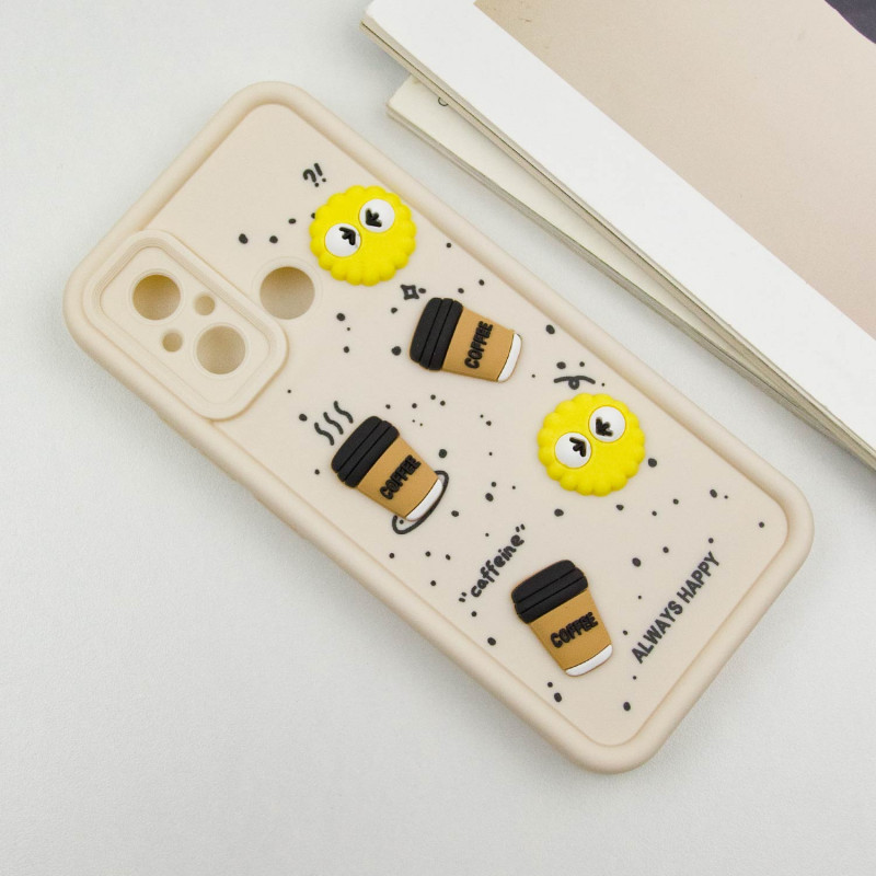 Фото Чехол TPU Toys Case для Xiaomi Redmi 12C / Poco C55 (Sand / Always Happy) в магазине vchehle.ua