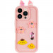 Фото Чохол TPU Toys Case with Ears на Apple iPhone 16 Pro (6.3") (Light Pink) на vchehle.ua