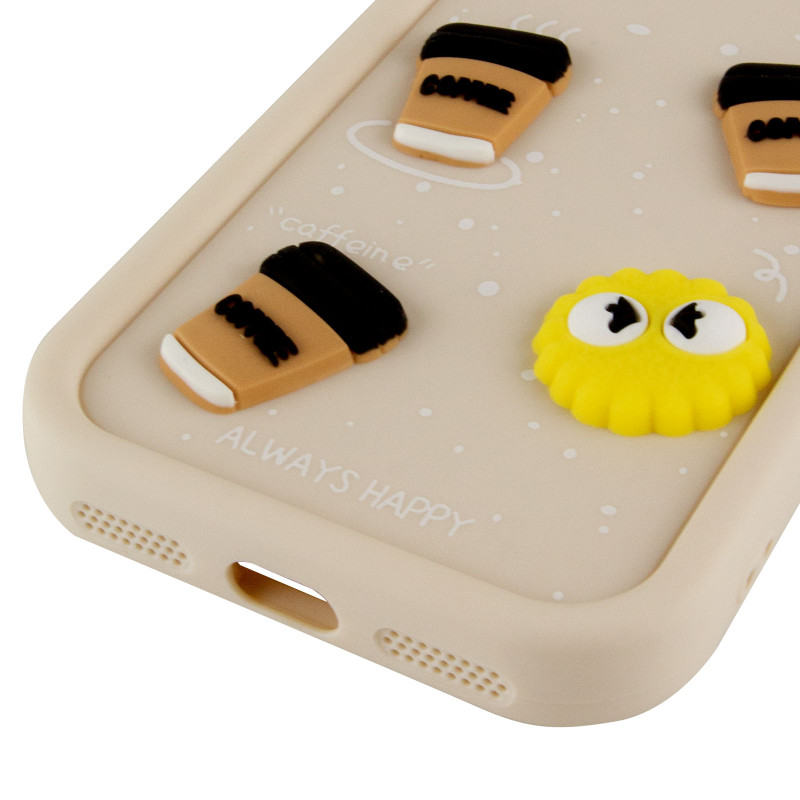 Купити Чохол TPU Toys Case with Ears на Apple iPhone 16 Pro (6.3") (Sand) на vchehle.ua