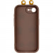 Фото Чохол TPU Toys Case with Ears на Apple iPhone 16e / 17e (6.1") (Brown) в маназині vchehle.ua