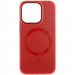 Чехол TPU+Glass Sapphire Midnight Open Camera with Magnetic Safe для Apple iPhone 15 Pro (6.1") (Красный / Red)