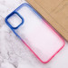 Фото Чехол TPU+PC Fresh sip series для Apple iPhone 14 (6.1") (Розовый / Синий) в магазине vchehle.ua