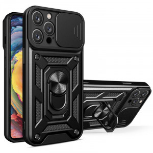 Ударопрочный чехол Ummi Camshield Serge Ring для Apple iPhone 14 Pro Max (6.7")