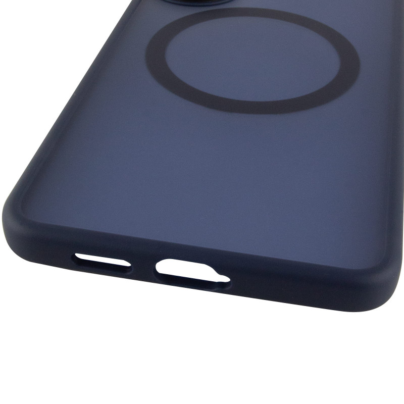 Купити Чохол Ummi Colorful with Magnetic Safe на Samsung Galaxy S25 Edge (Синій / Navy Blue) на vchehle.ua