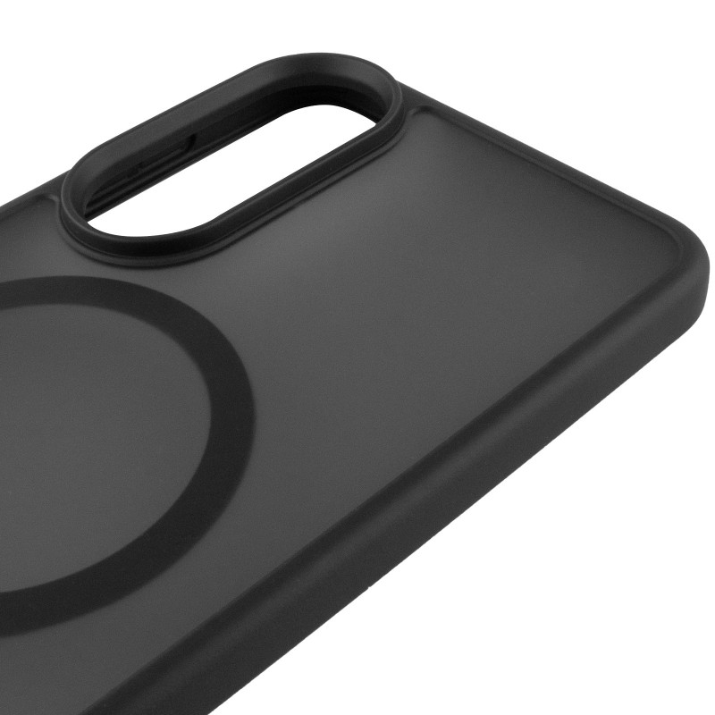 Чохол Ummi Colorful with Magnetic Safe на Samsung Galaxy S25 Edge (Чорний / Black) в магазині vchehle.ua