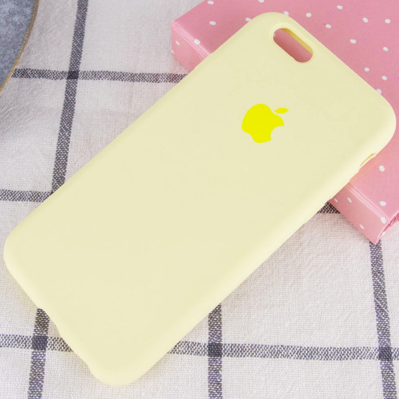 Фото Чехол Silk Full Protective (AA) для Apple iPhone 6/6s (4.7") (Желтый / Mellow Yellow) на vchehle.ua