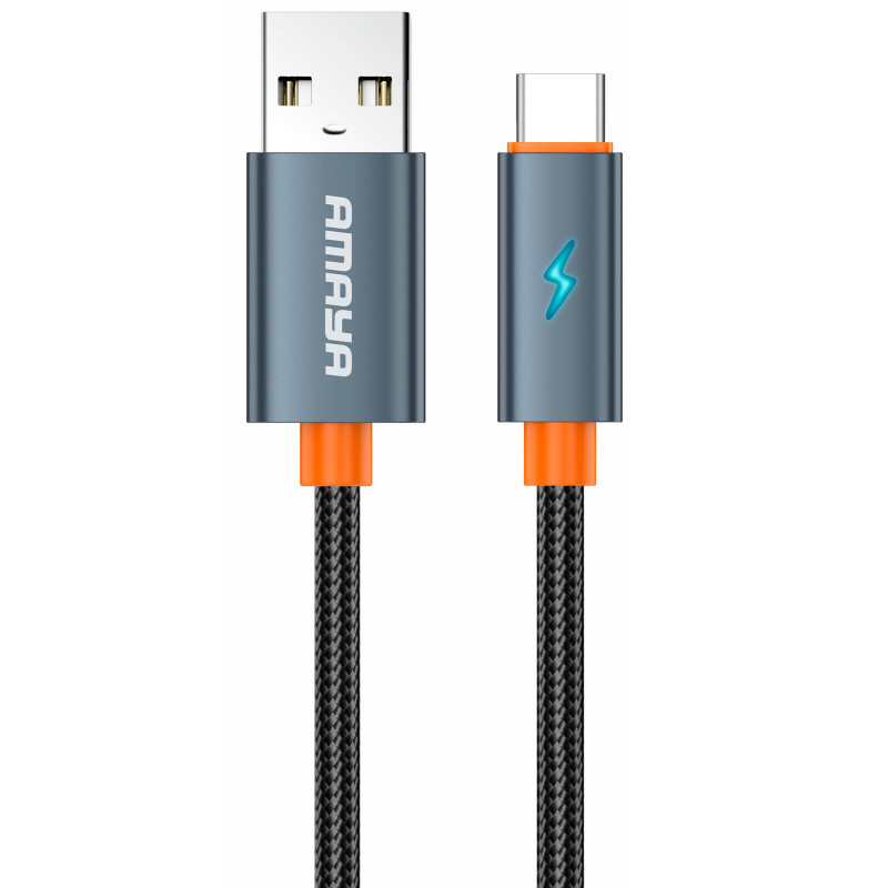 Дата кабель Amaya 58C USB to Type-C 100W (1m) (Gray)