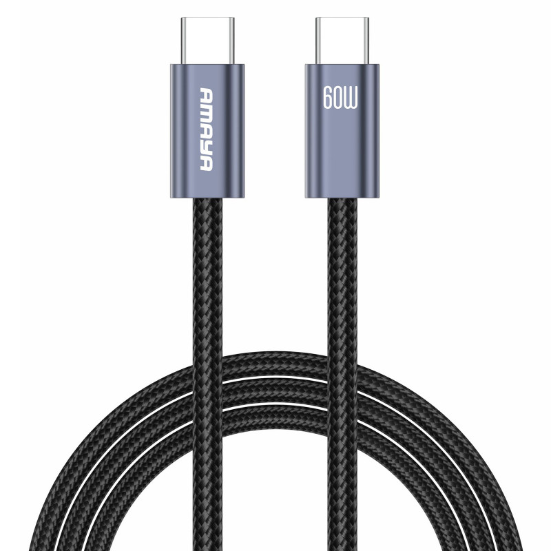 Дата кабель Amaya CC62 Type-C to Type-C 60W (2m)