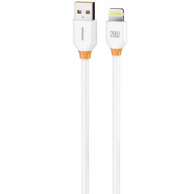 Дата кабель Amaya L09 USB to Lightning 3A (1m) (White)