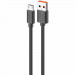 Дата кабель Amaya M77 USB to MicroUSB 2A (1m) (Black)