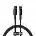 Дата кабель Baseus Tungsten Gold Type-C to Lightning PD 20W (2m) (CATLWJ) (Черный)
