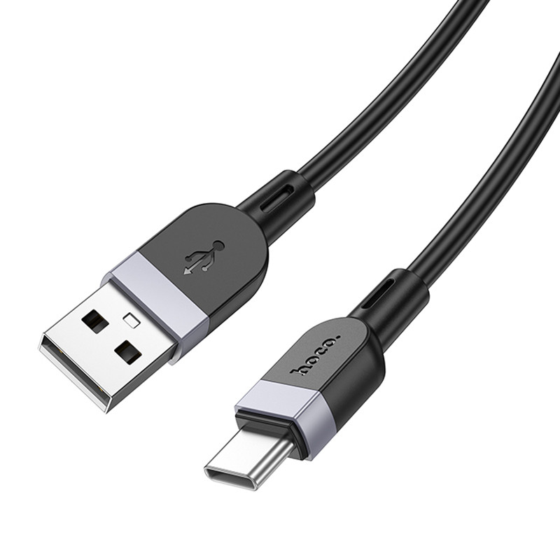Дата кабель Hoco X109 Energy silicone USB to Type-C (1m) (Black) в магазине vchehle.ua