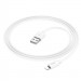 Купити Дата кабель Hoco X87 Magic silicone USB to Lightning (1m) (White) на vchehle.ua
